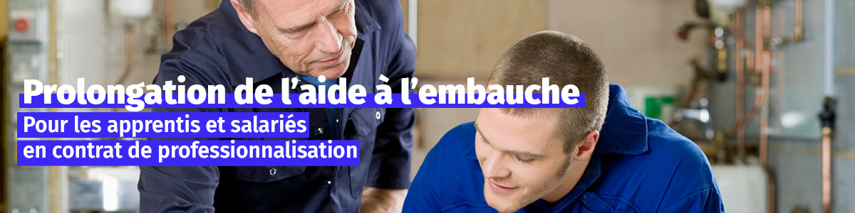 Prolongation de l'aide à l'embauche