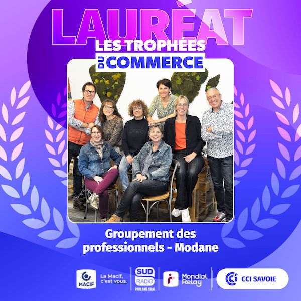 Lauréat savoyard Trophées du commerce 2025 Modane