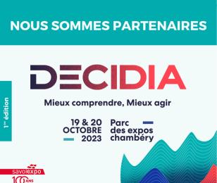 Salon Decidia, CCI Savoie partenaire